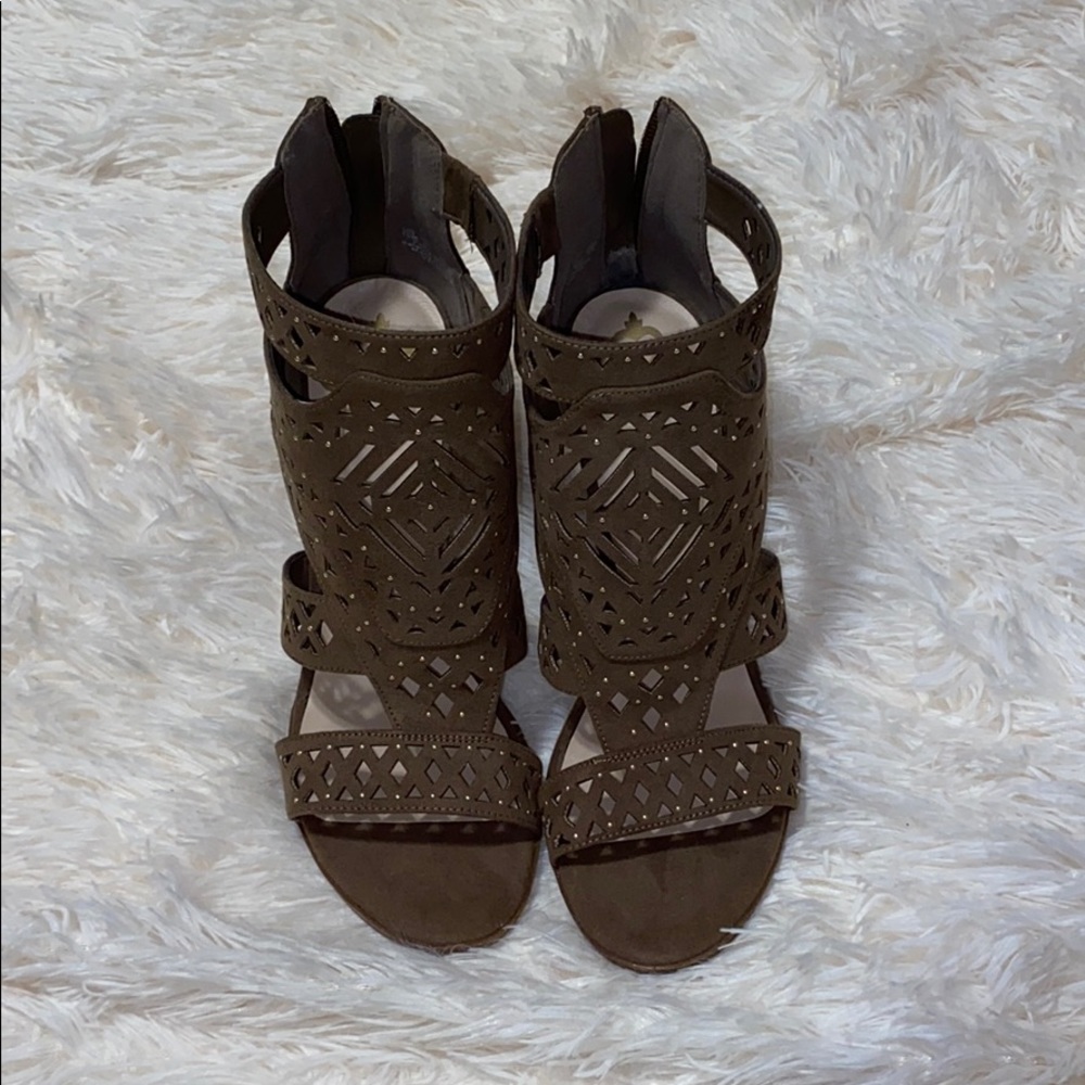 Fergalicious Vellum Heel Sandal